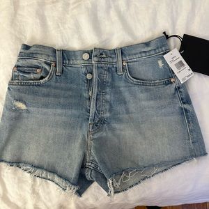 Mother denim jean shorts size 25